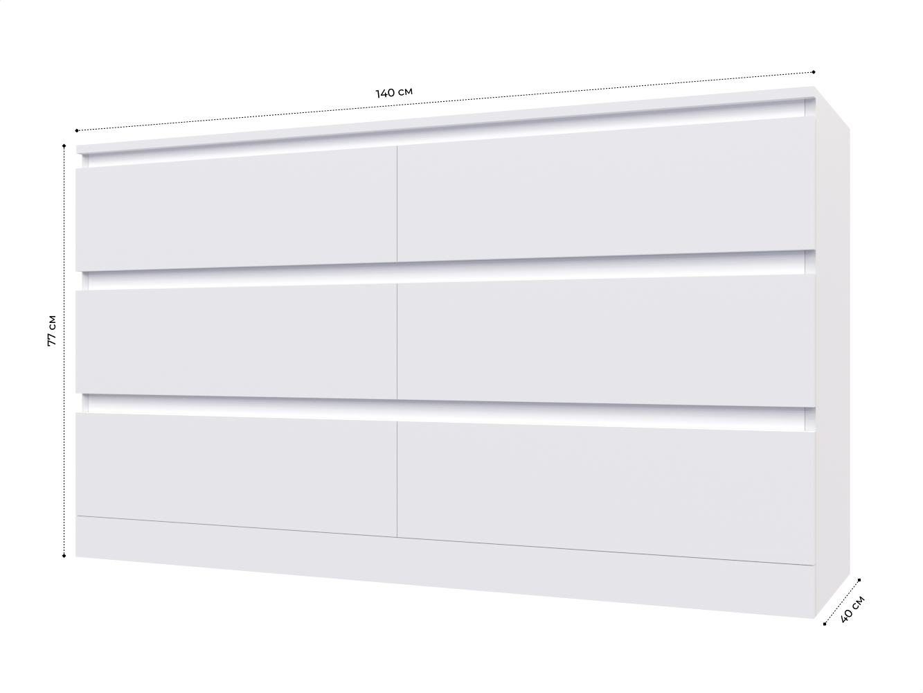 Мальм 14 white ИКЕА (IKEA) изображение товара