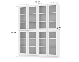 Изображение товара Билли 343 white ИКЕА (IKEA) на сайте delmard.ru