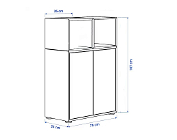 Изображение товара Экет 120 white ИКЕА (IKEA) на сайте delmard.ru