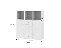 Изображение товара Билли 129 white ИКЕА (IKEA) на сайте delmard.ru