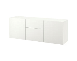 Изображение товара Комод Беста 117 white ИКЕА (IKEA)  на сайте delmard.ru