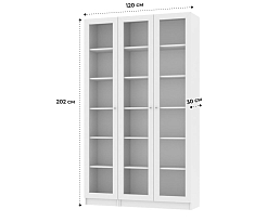 Изображение товара Билли 340 white ИКЕА (IKEA) на сайте delmard.ru