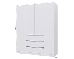 Изображение товара Мальм 315 white ИКЕА (IKEA) на сайте delmard.ru