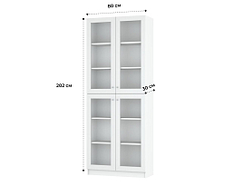 Изображение товара Билли 335 white ИКЕА (IKEA) на сайте delmard.ru