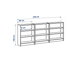 Изображение товара Билли 112 brown desire ИКЕА (IKEA) на сайте delmard.ru