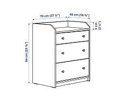 Изображение товара Хауга 13 grey ИКЕА (IKEA) на сайте delmard.ru