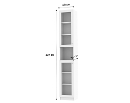 Изображение товара Билли 379 white ИКЕА (IKEA) на сайте delmard.ru